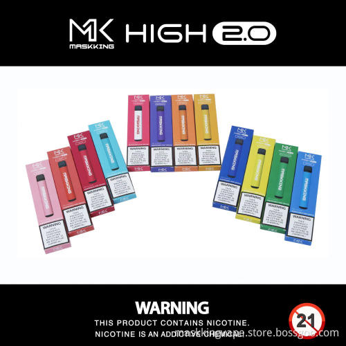 Maskking 50mg Nic Salt Disposable Vaporizer Cigarette